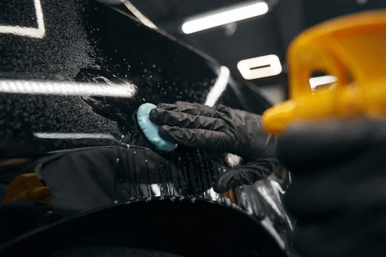 Car exterior deep cleaning clay bar iron fallout remover